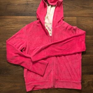 Lilly Pulitzer Velour Hoodie